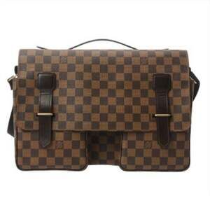 LOUIS VUITTON Brown Damier Canvas Shoulder Bag